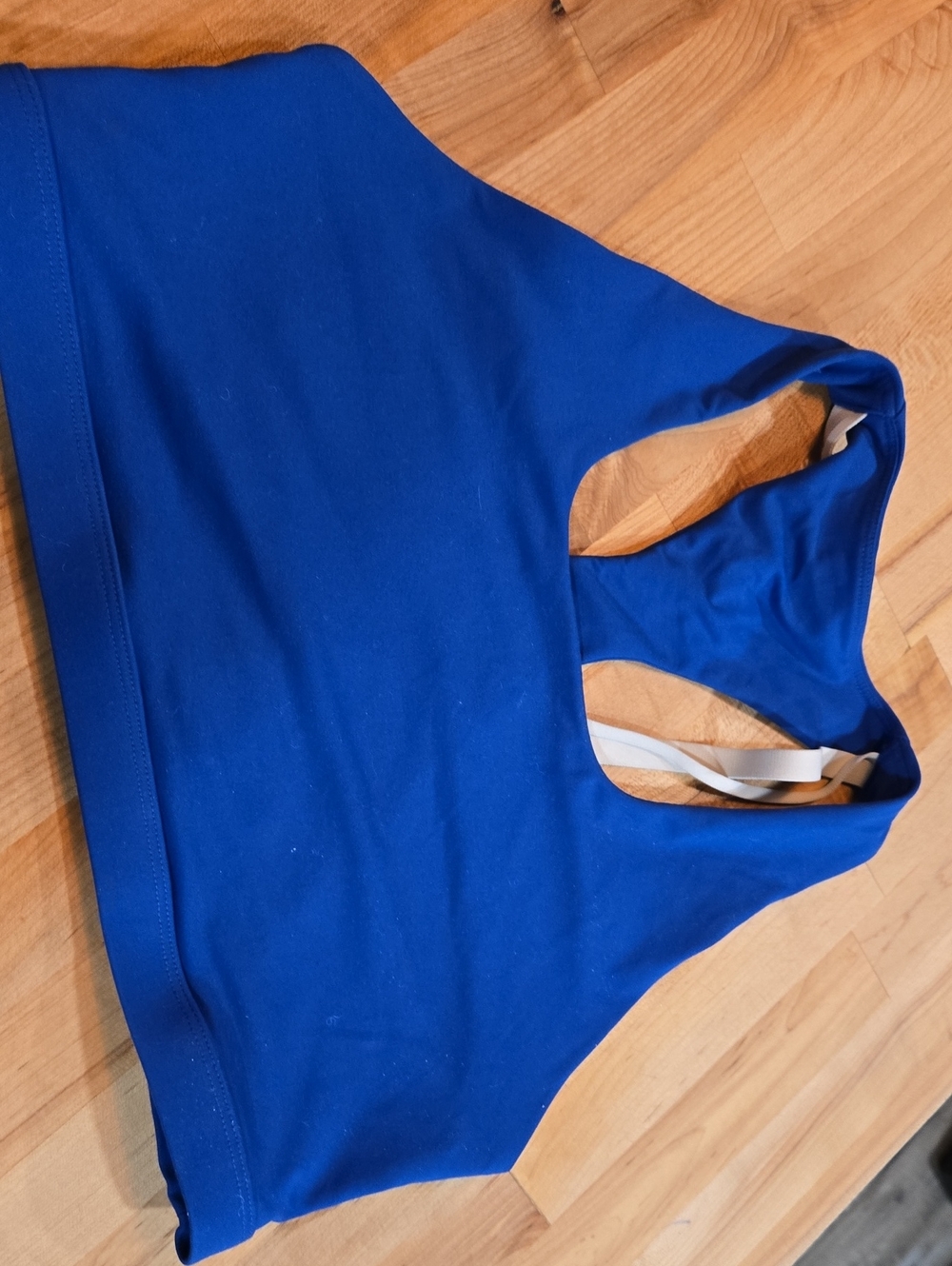 Fabletics Royal Blue Racerback Sports Bra